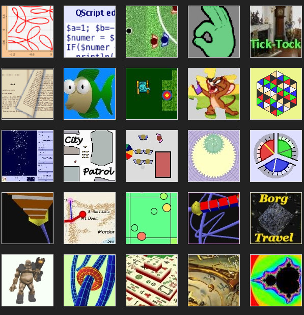 quarks portfolio at OpenProcessing
